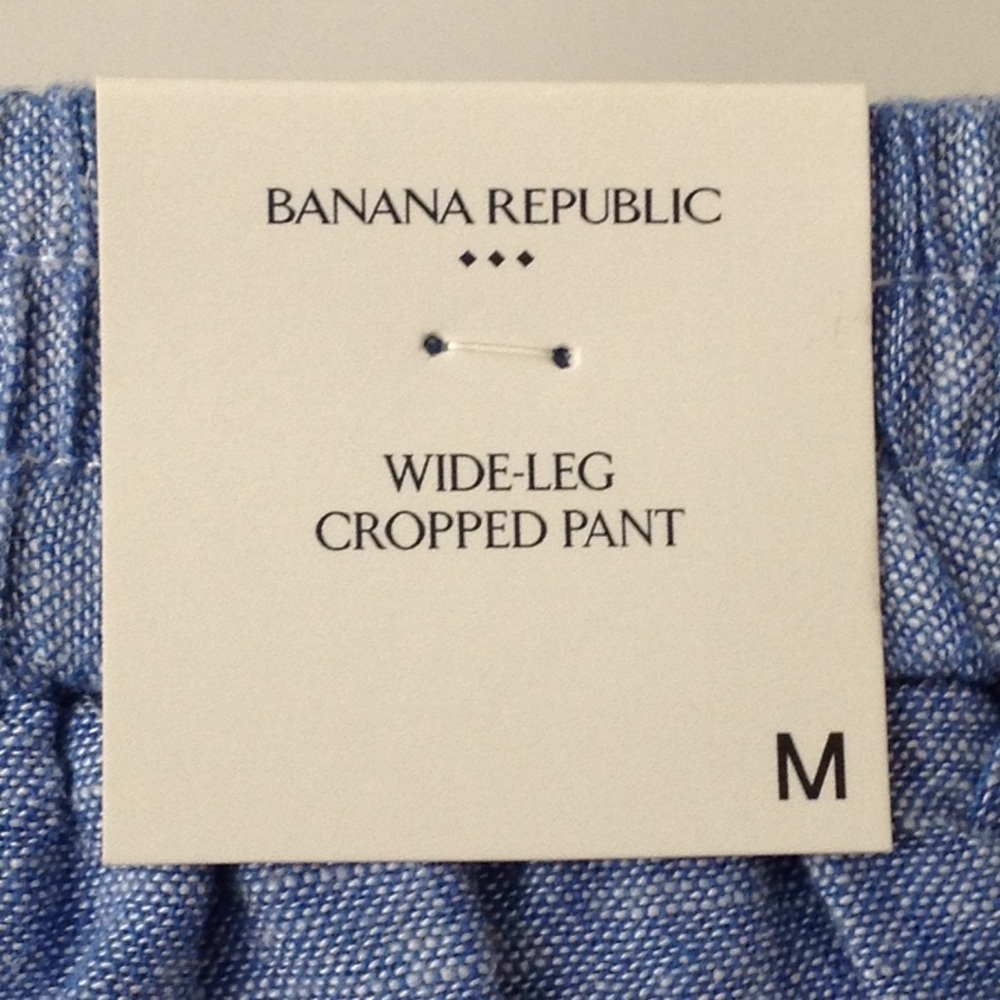 💎⭕️💎 Banana Republic - Shirt & Cropped Pants Set - Picture 7 of 9